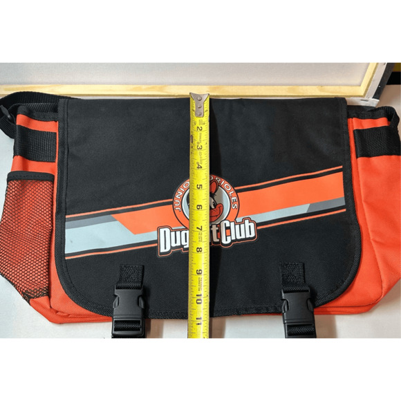 Baltimore Orioles Junior Orioles Dugout Club Messenger Bag Team Giveaway 18”x11” - Picture 8 of 8